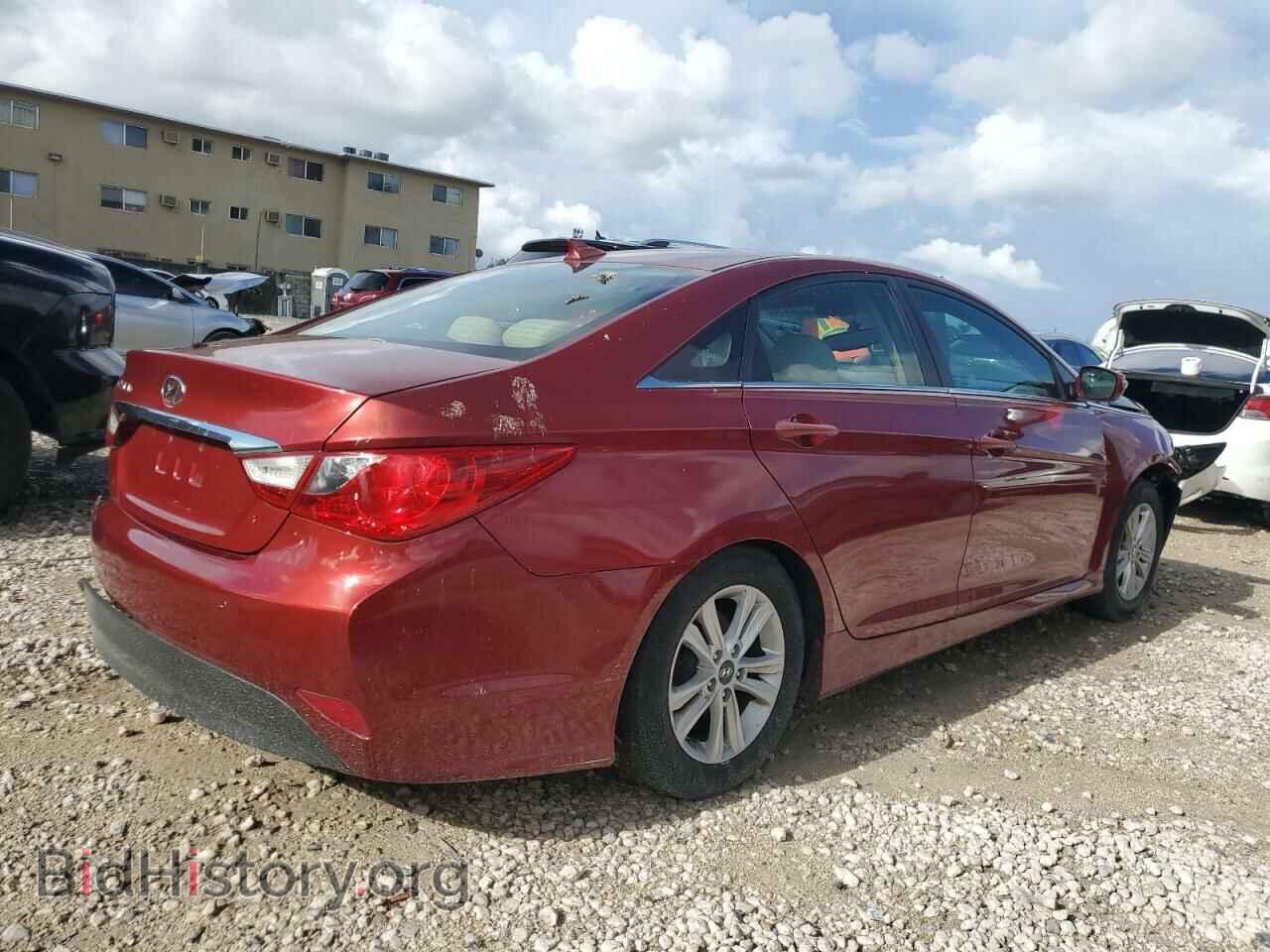2014 HYUNDAI SONATA - VIN: 5NPEB4AC3EH834905 - Фото 3