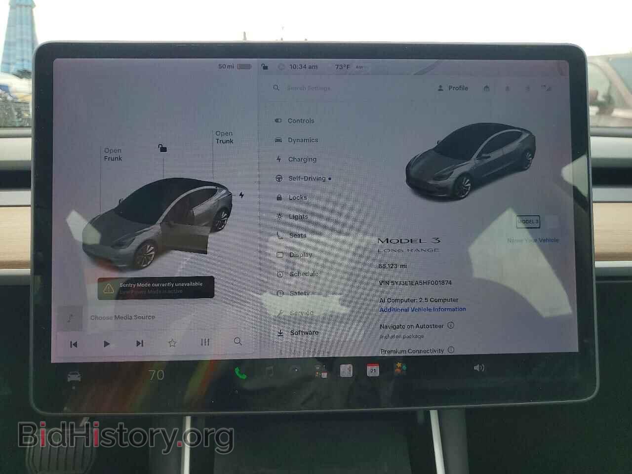 2017 TESLA MODEL 3 - VIN: 5YJ3E1EA5HF001874 - Photo 9