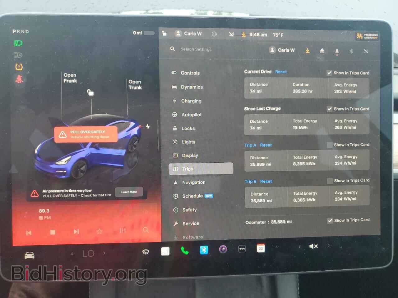 2023 TESLA MODEL 3 - VIN: 5YJ3E1EA4PF682267 - Photo 9