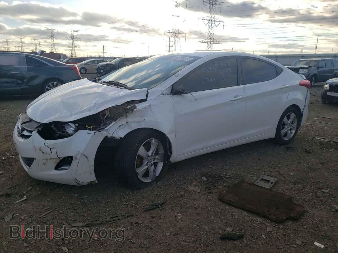 Photo 5NPDH4AE5CH071908 - HYUNDAI ELANTRA 2012