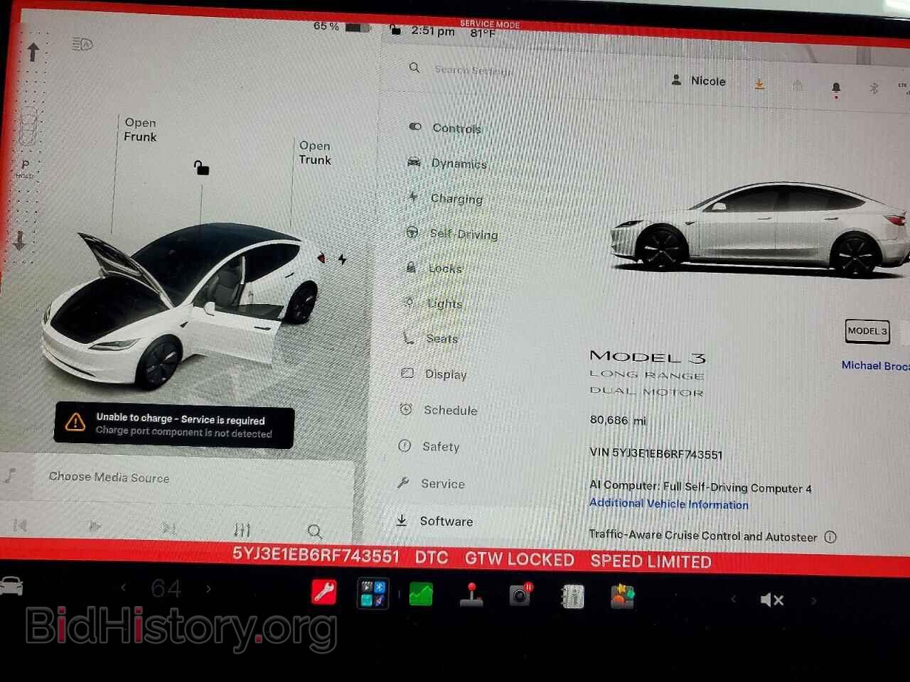 2024 TESLA MODEL 3 - VIN: 5YJ3E1EB6RF743551 - Photo 9