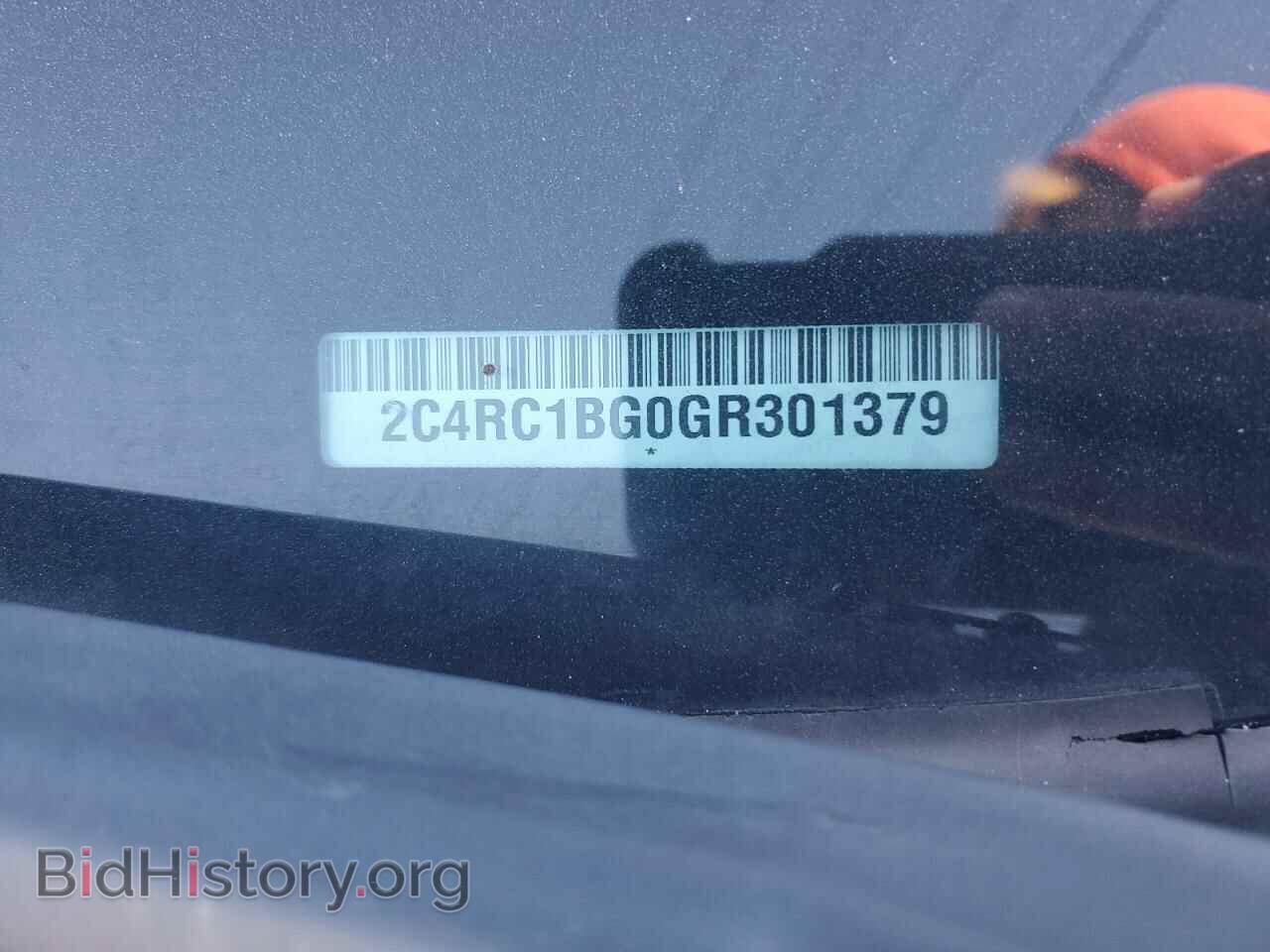 2016 CHRYSLER MINIVAN - VIN: 2C4RC1BG0GR301379 - Фото 13