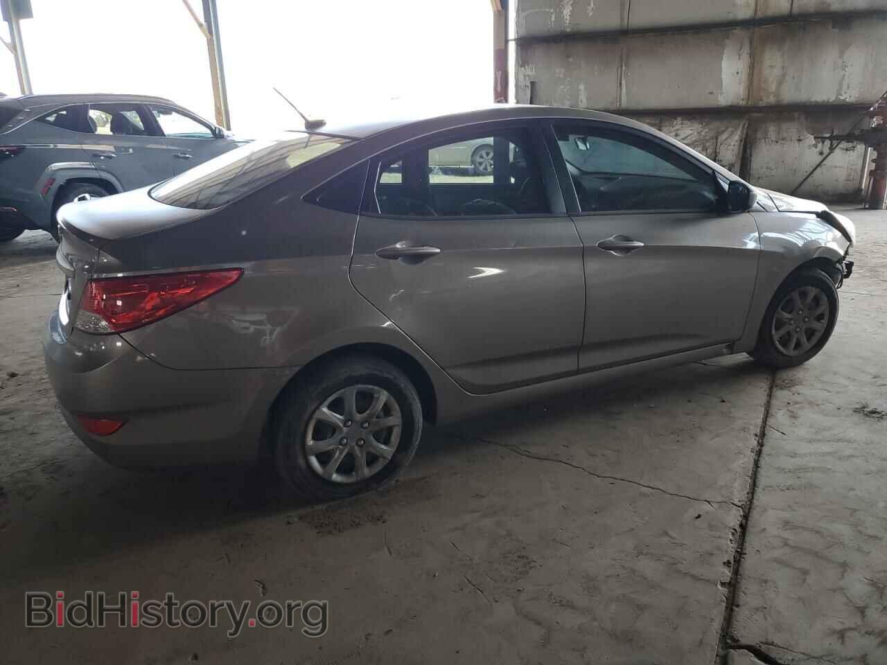 2014 HYUNDAI ACCENT - VIN: KMHCT4AE8EU712984 - Фото 3