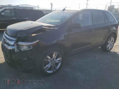 2014 Ford EDGE SEL, black — VIN 2FMDK3JC4EBA10697, Copart