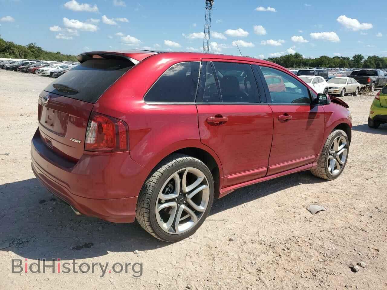2014 FORD EDGE - VIN: 2FMDK3AK7EBB00174 - Фото 3