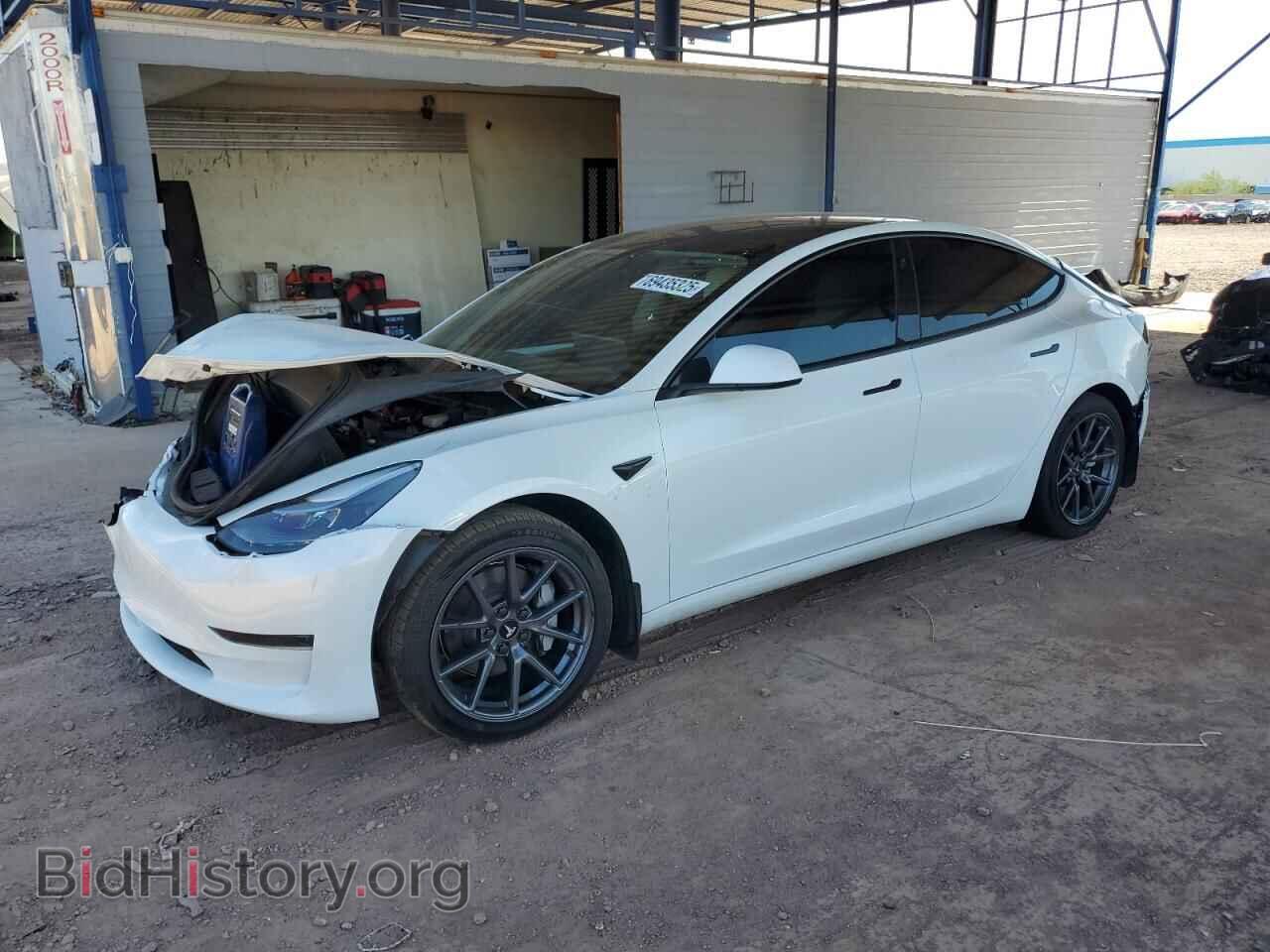 Photo 5YJ3E1EA0NF314875 - TESLA MODEL 3 2022
