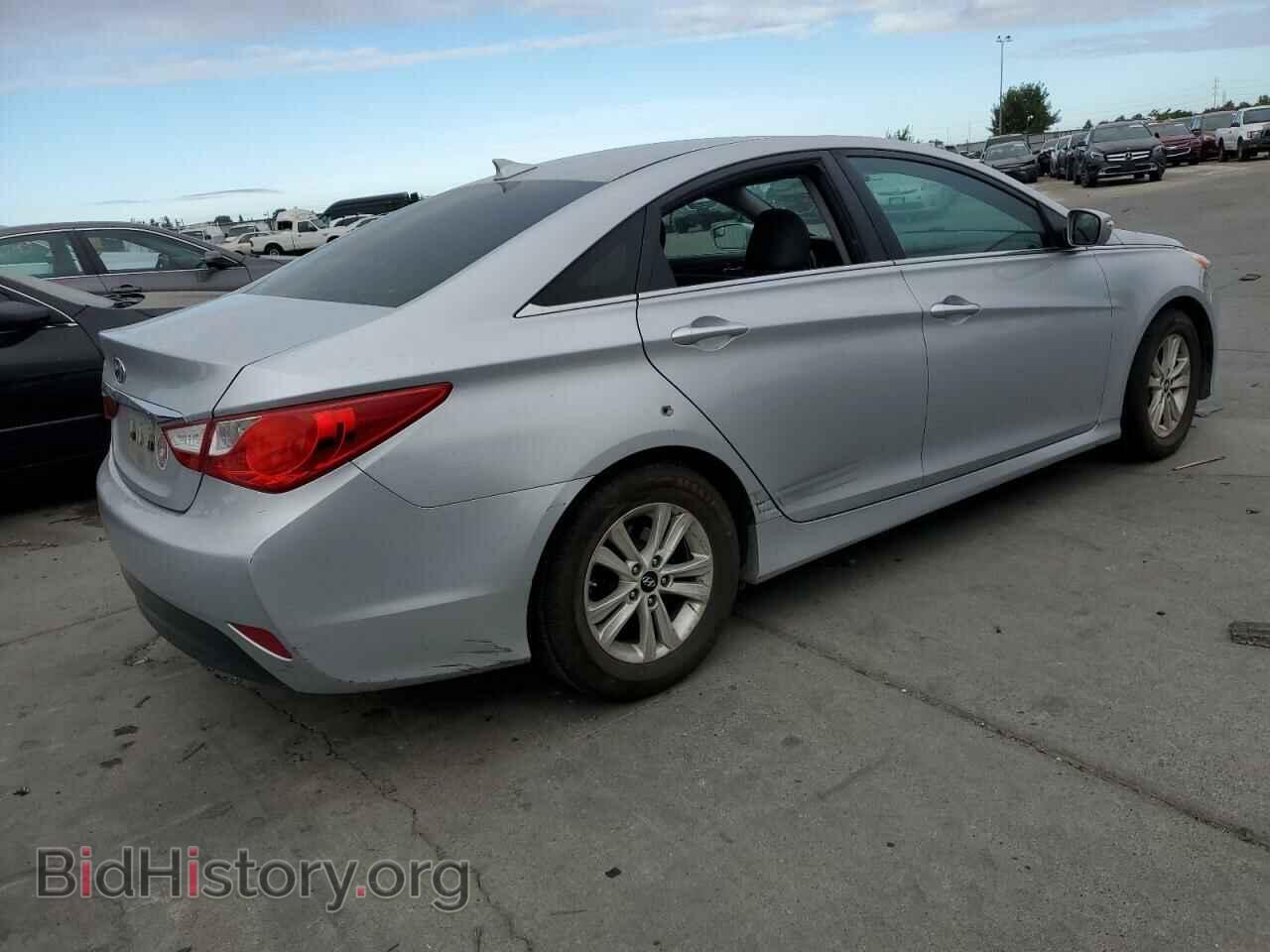 2014 HYUNDAI SONATA - VIN: 5NPEB4AC0EH874357 - Фото 3