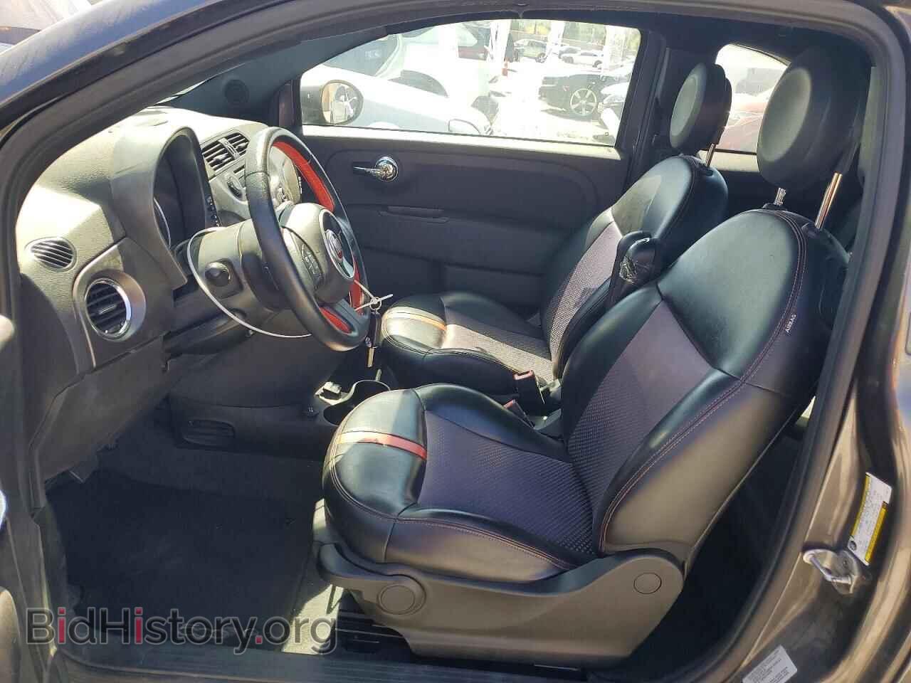 2015 FIAT 500 - VIN: 3C3CFFGE2FT749771 - Фото 7