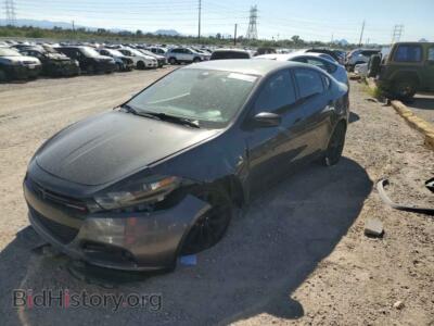 2016 Dodge DART SXT Sport, charcoal — VIN 1C3CDFFAXGD822106, Copart