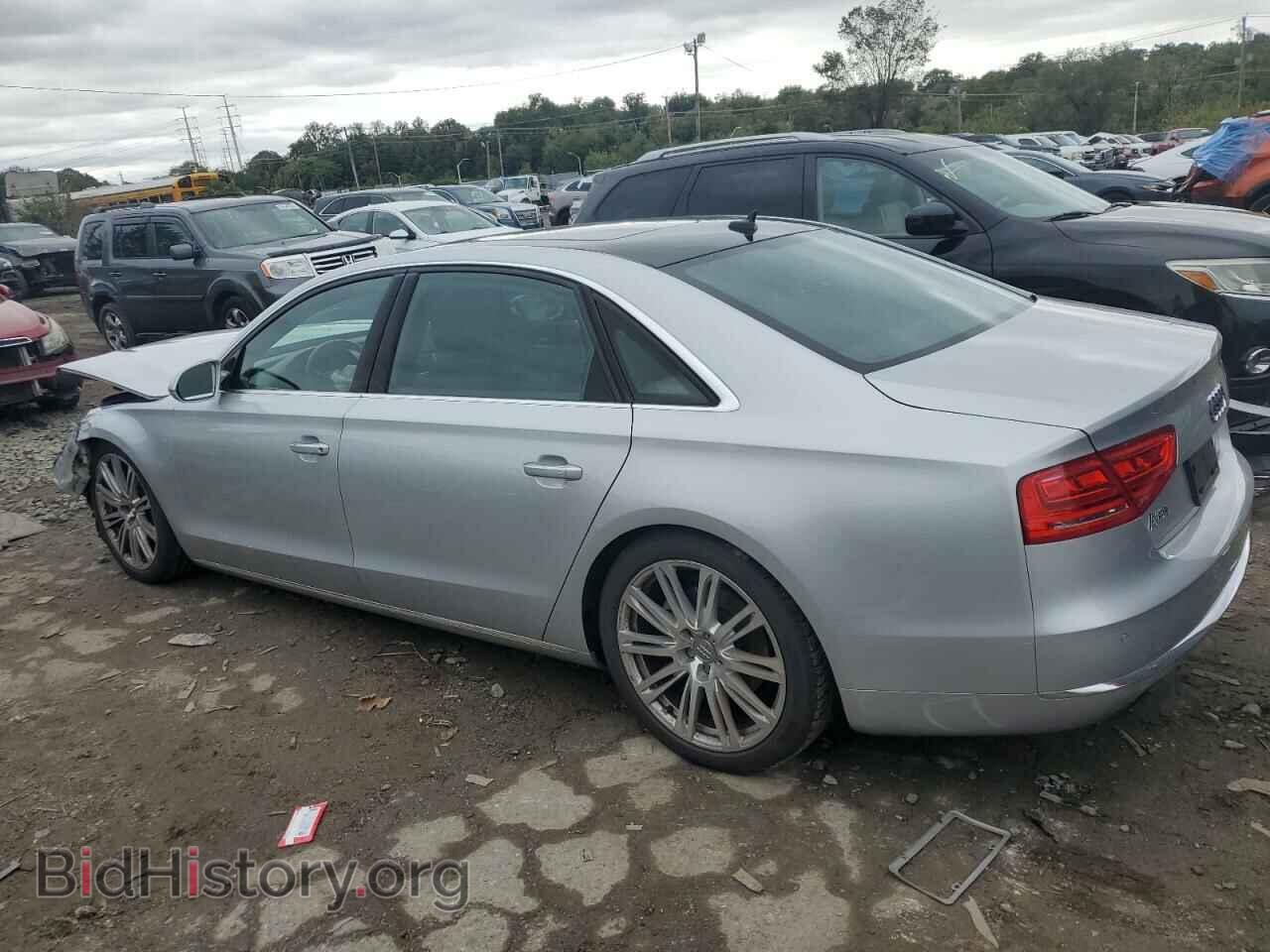 2013 AUDI A8 - VIN: WAURGAFD3DN002642 - Фото 2