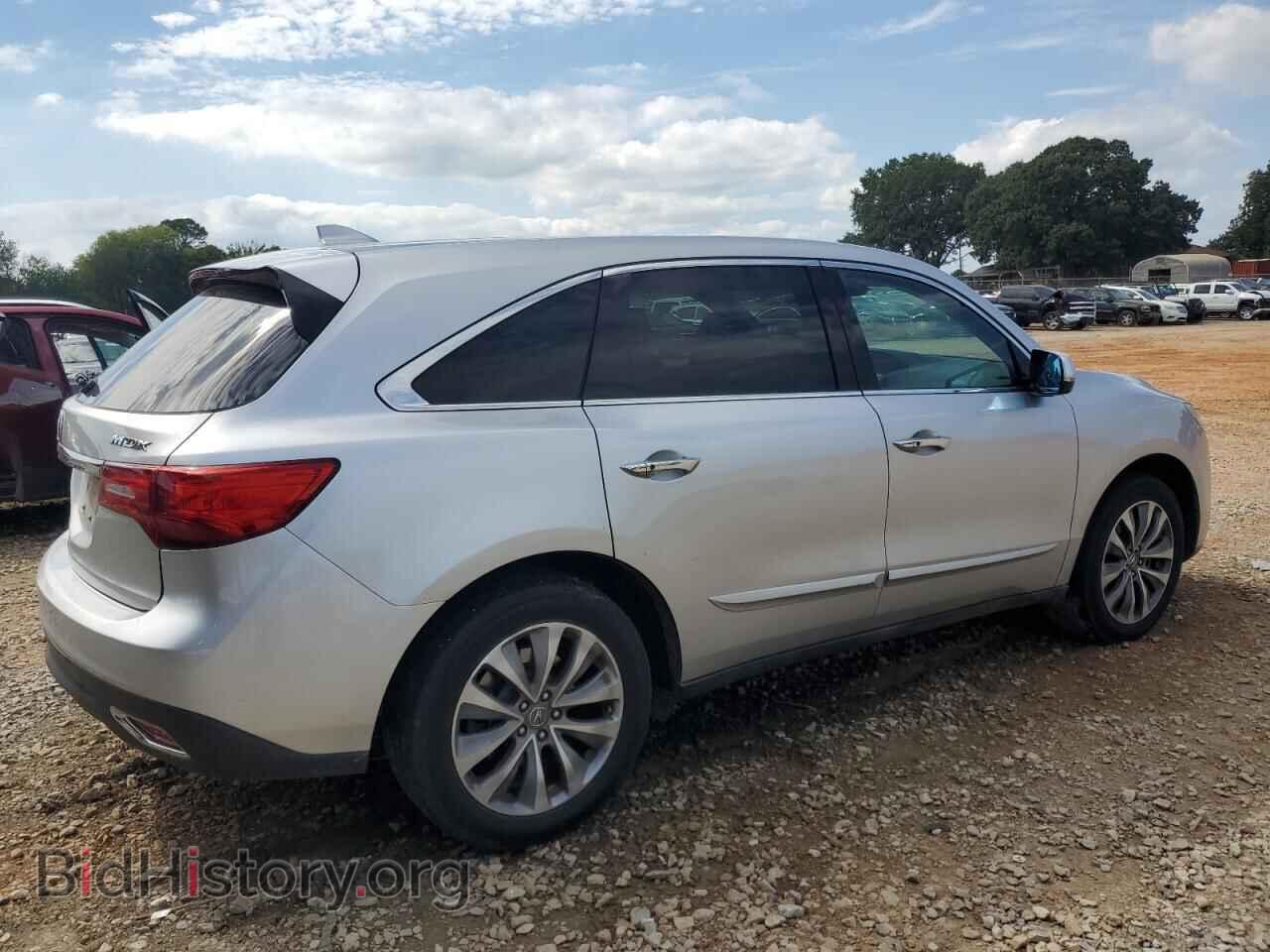 2014 ACURA MDX - VIN: 5FRYD3H65EB001749 - Фото 3