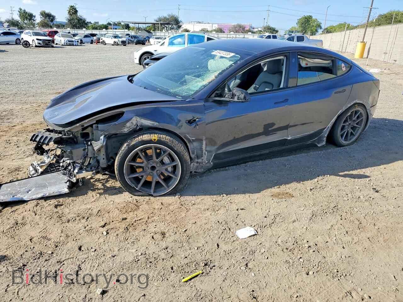 Photo 5YJ3E1EA1MF940076 - TESLA MODEL 3 2021