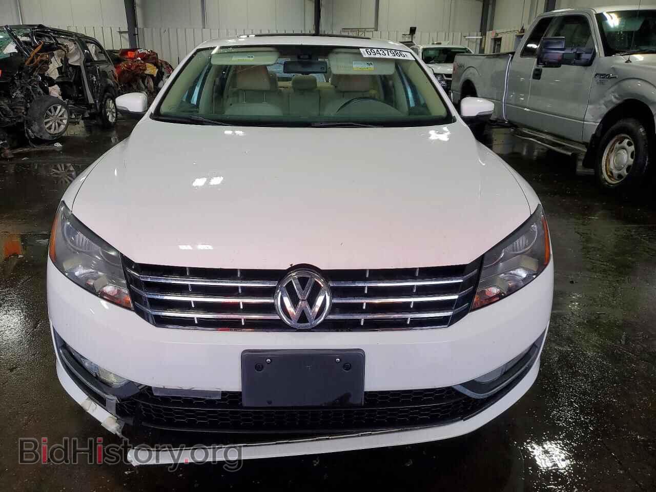 2013 VOLKSWAGEN PASSAT - VIN: 1VWCN7A34DC106646 - Фото 5