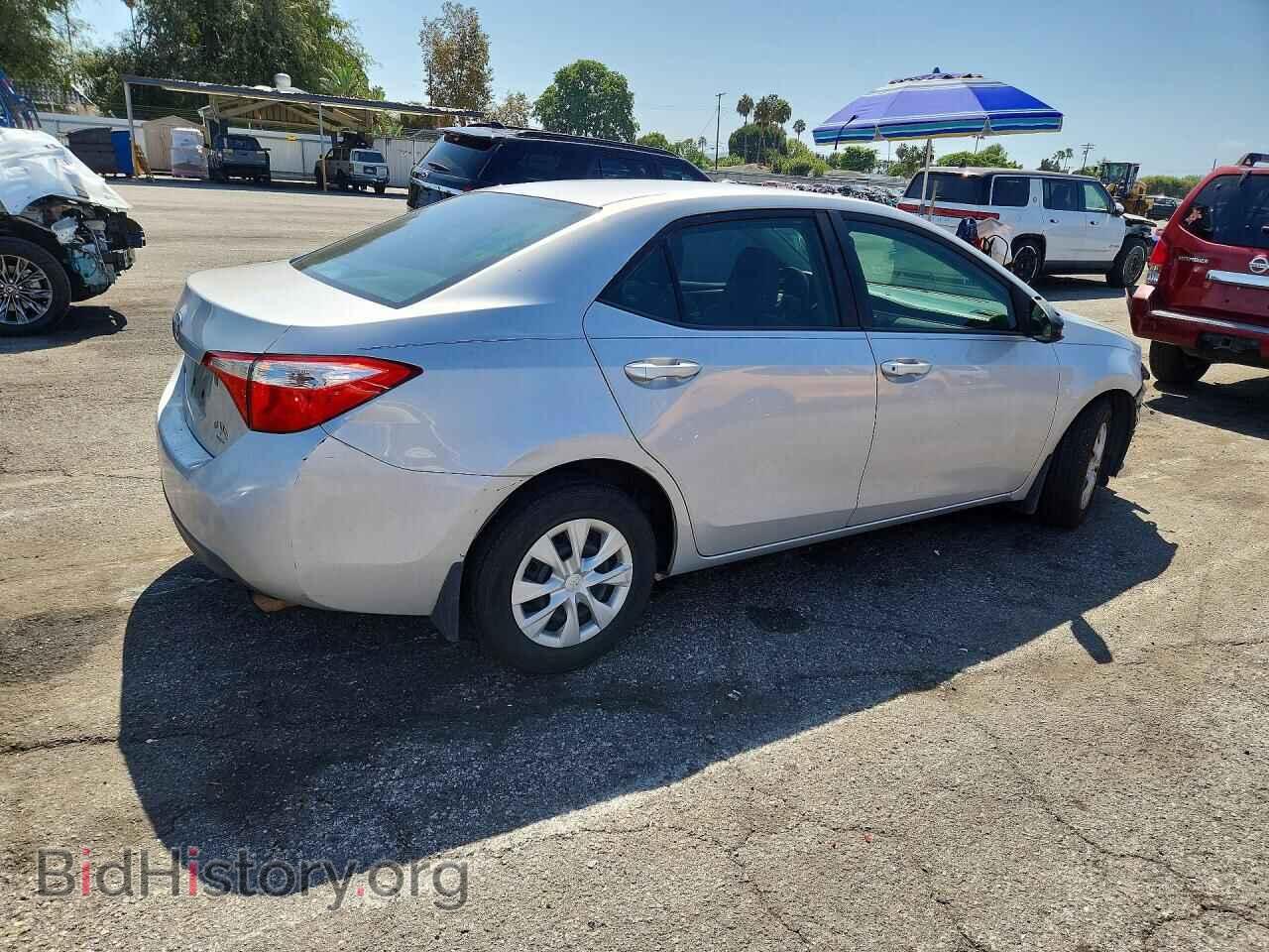 2014 TOYOTA COROLLA - VIN: 2T1BURHE4EC125663 - Фото 3