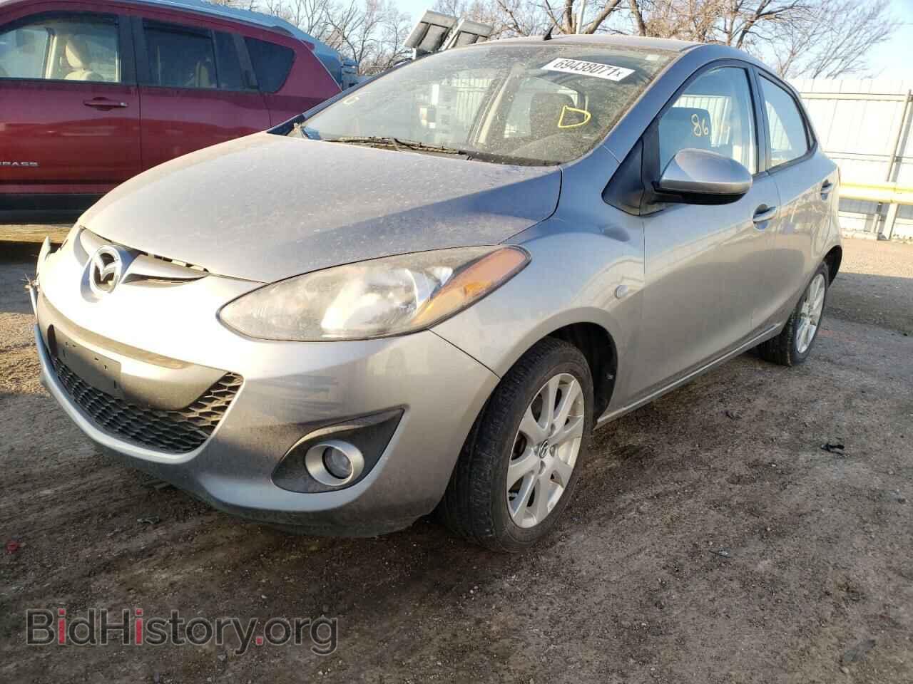 2014 MAZDA 2 - VIN: JM1DE1LZ4E0178777 - Фото 2
