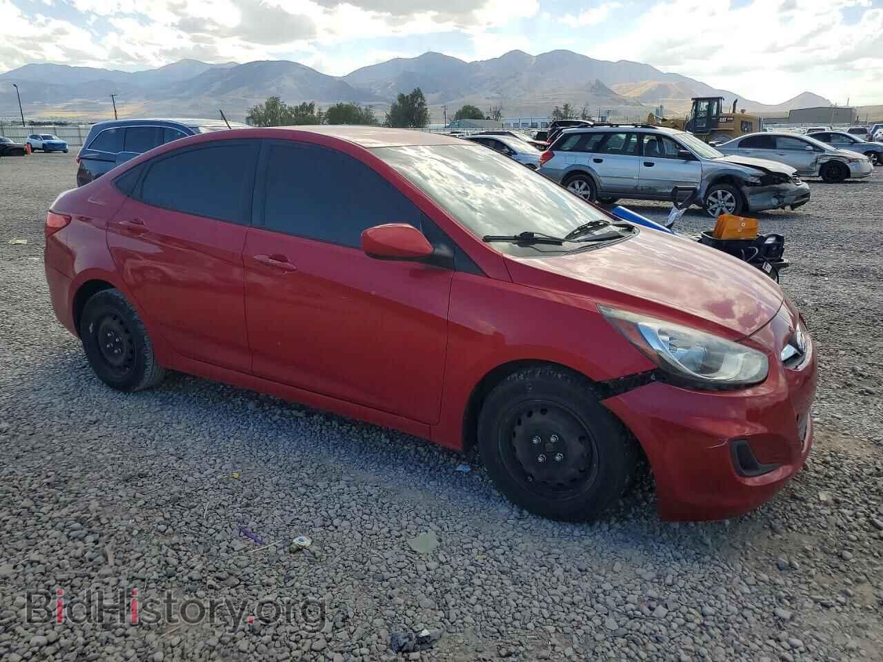 2014 HYUNDAI ACCENT - VIN: KMHCT4AE9EU744844 - Photo 4