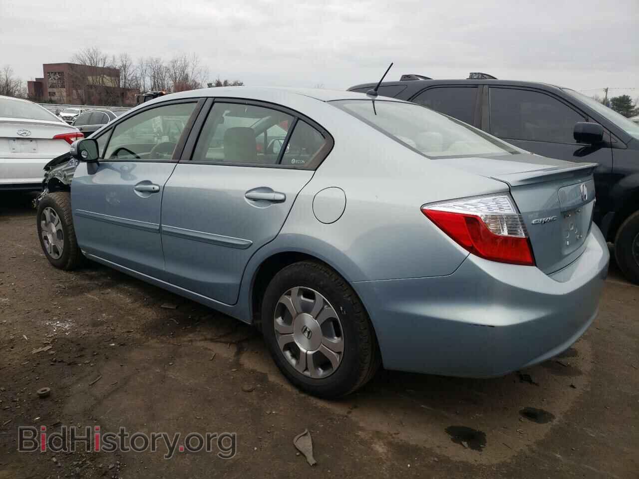 2012 HONDA CIVIC - VIN: JHMFB4F22CS004370 - Фото 2