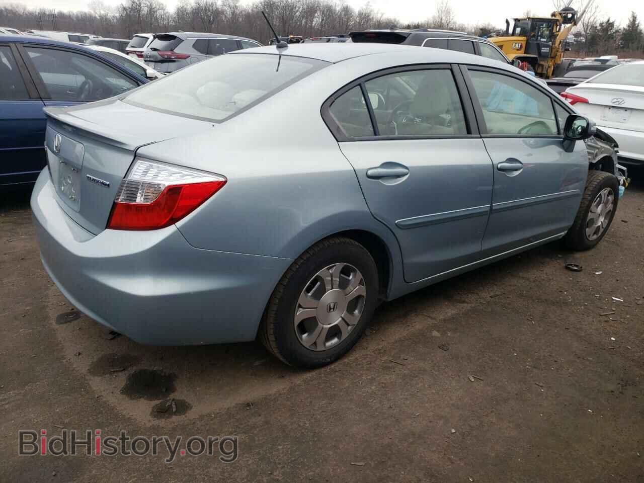 2012 HONDA CIVIC - VIN: JHMFB4F22CS004370 - Фото 3