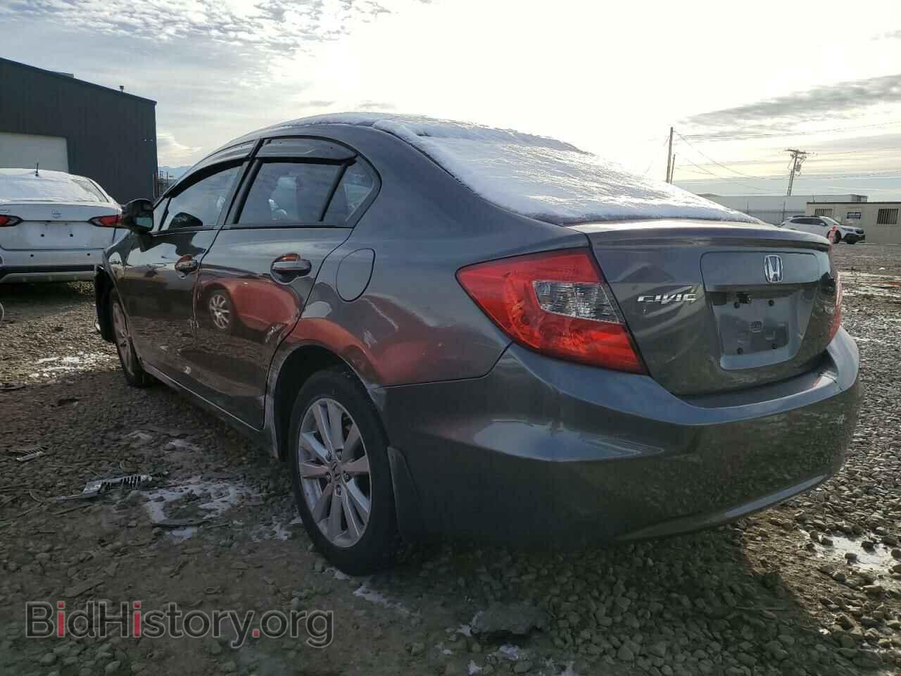 2012 HONDA CIVIC - VIN: 2HGFB2F87CH329826 - Фото 2