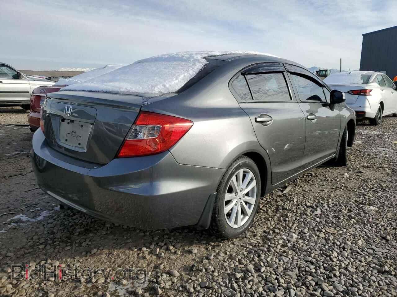 2012 HONDA CIVIC - VIN: 2HGFB2F87CH329826 - Фото 3