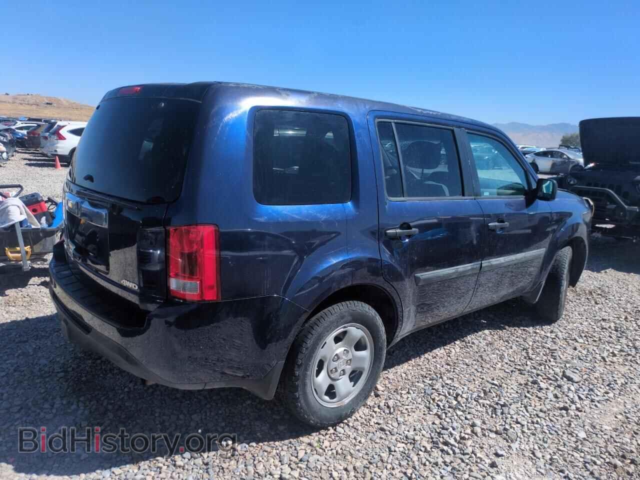 2014 HONDA PILOT - VIN: 5FNYF4H22EB015977 - Фото 3