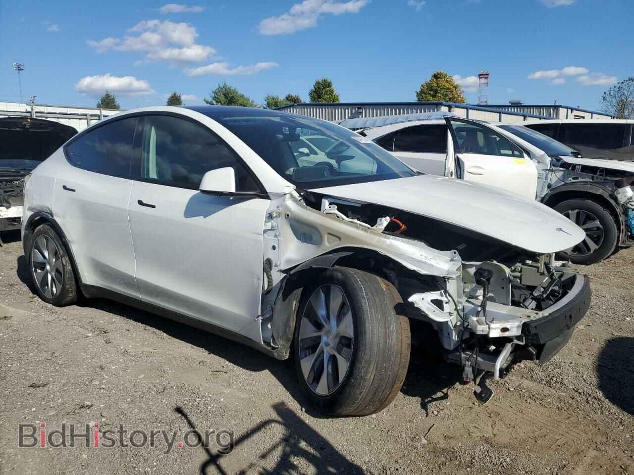 2022 TESLA MODEL Y - VIN: 7SAYGAEEXNF309334 - Фото 4