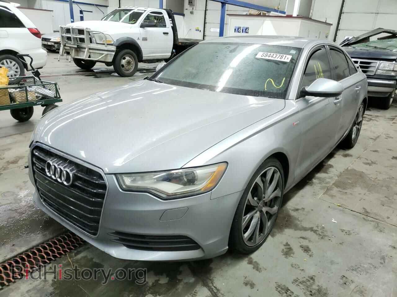 2014 AUDI A6 - VIN: WAUFGAFC8EN056367 - Фото 2