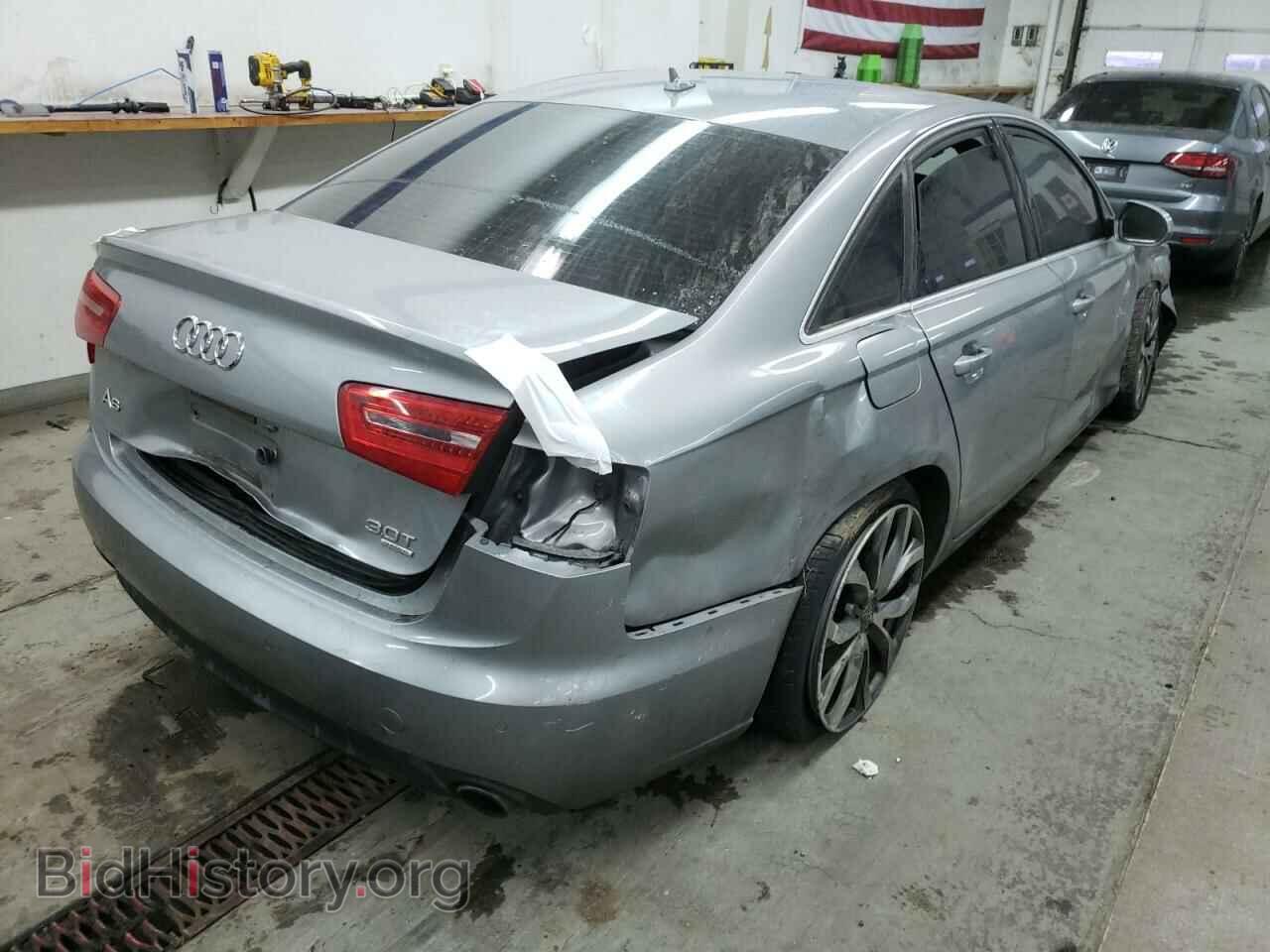 2014 AUDI A6 - VIN: WAUFGAFC8EN056367 - Фото 4