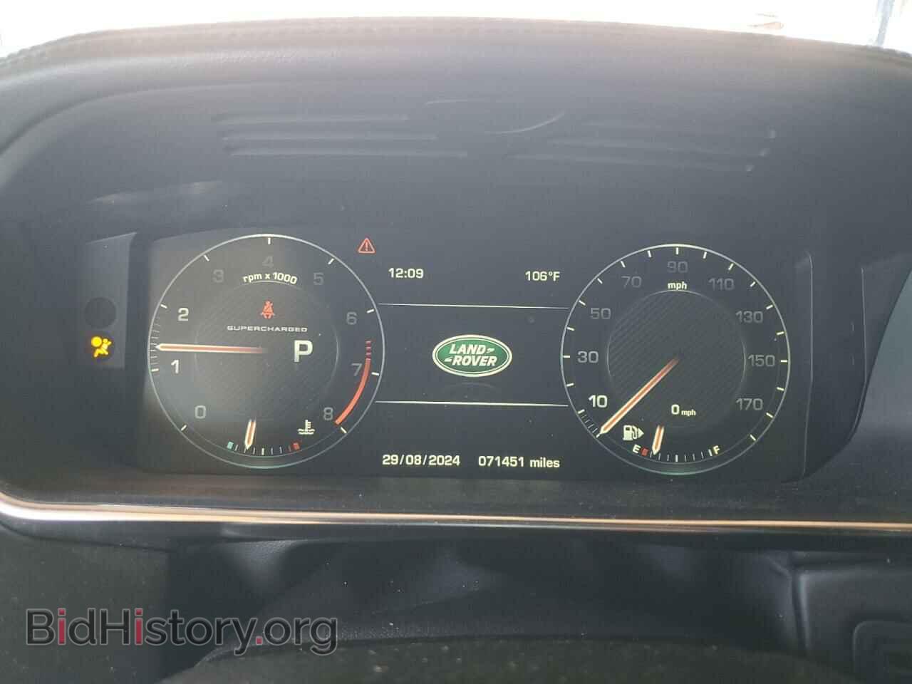 2016 LAND ROVER RANGEROVER - VIN: SALGS2EF9GA261321 - Фото 9