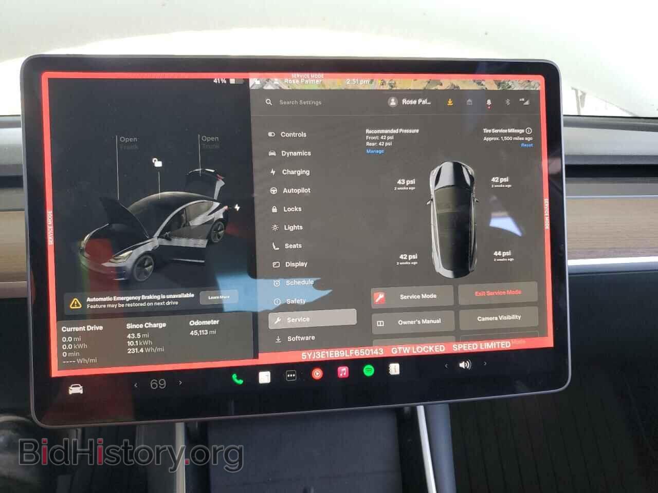 2020 TESLA MODEL 3 - VIN: 5YJ3E1EB9LF650143 - Фото 9