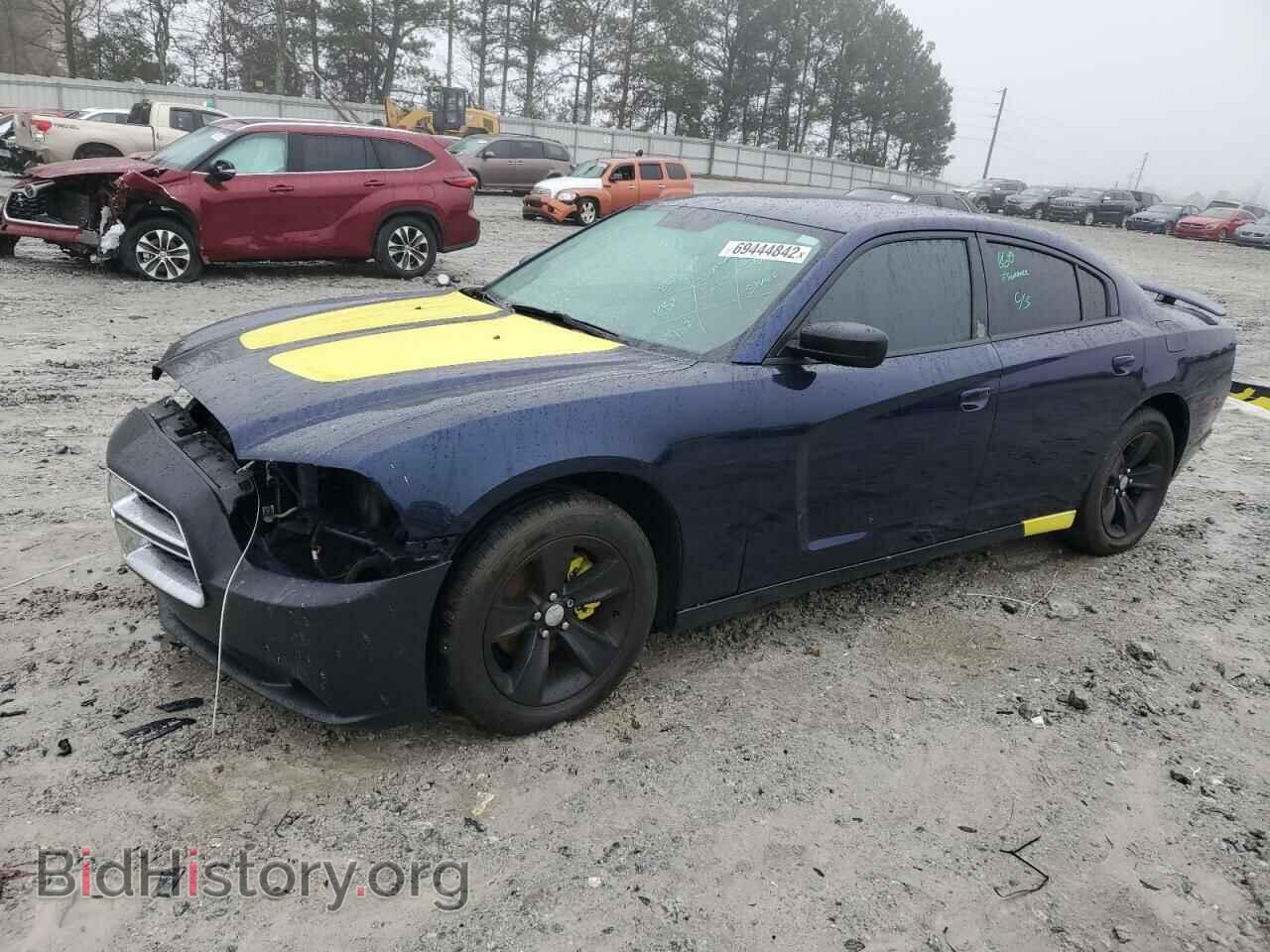 Photo 2C3CDXBG4DH687137 - DODGE CHARGER 2013