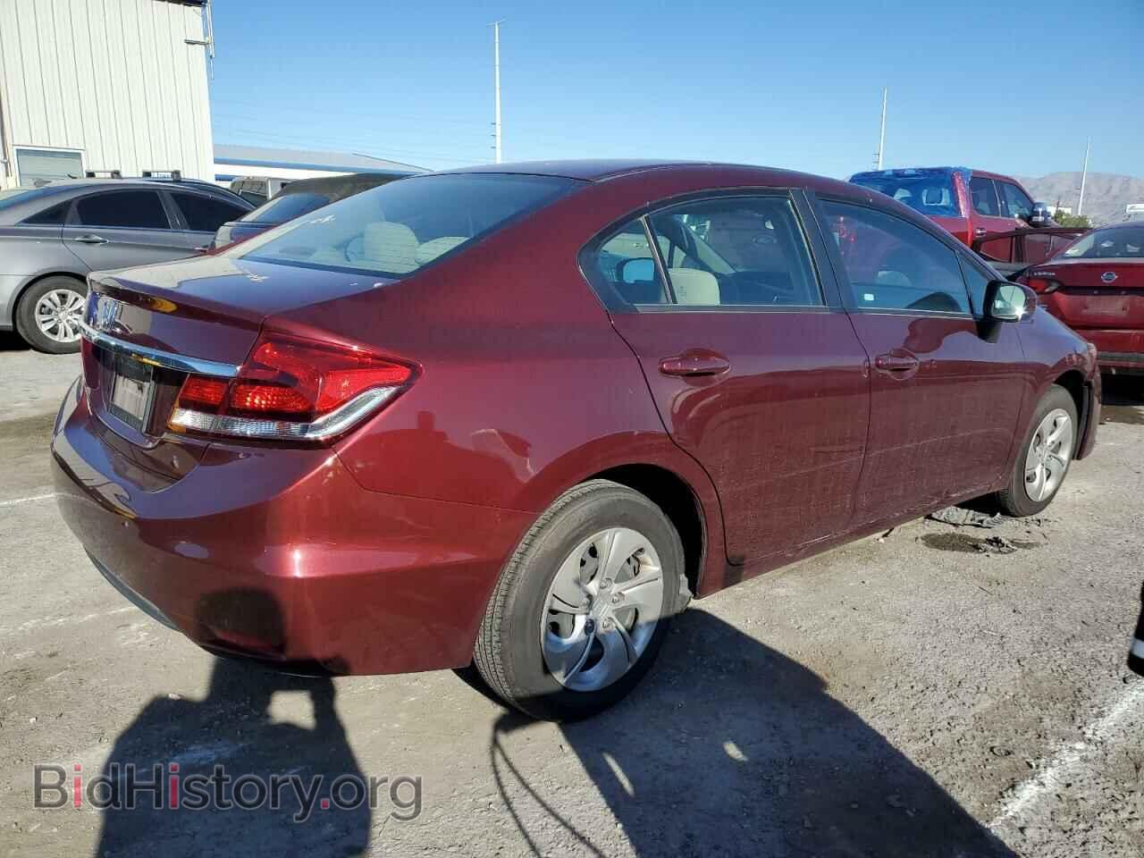 2015 HONDA CIVIC - VIN: 2HGFB2F57FH525954 - Фото 3