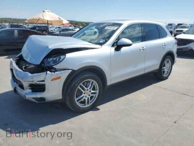 2016 Porsche CAYENNE, silver — VIN WP1AA2A2XGLA09180, Copart