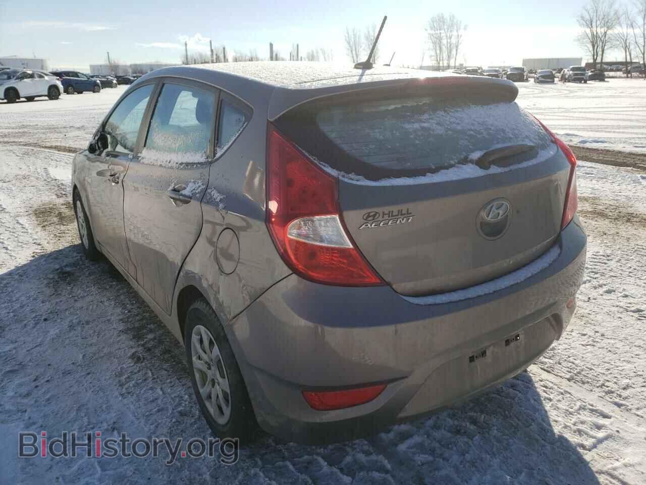 2013 HYUNDAI ACCENT - VIN: KMHCT5AE7DU139208 - Фото 3
