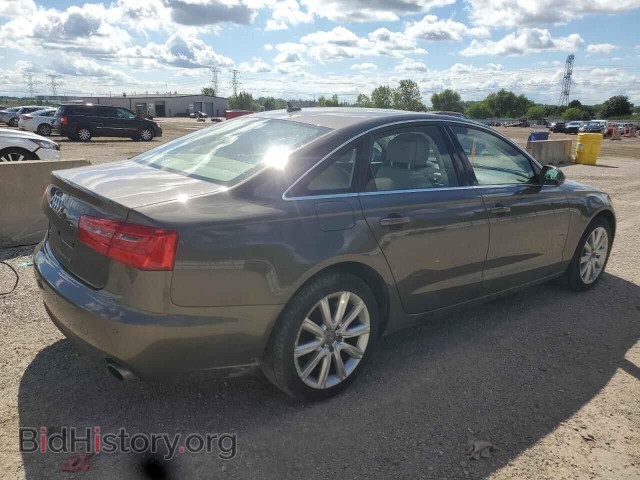 2013 AUDI A6 - VIN: WAUGFAFC8DN077709 - Фото 3