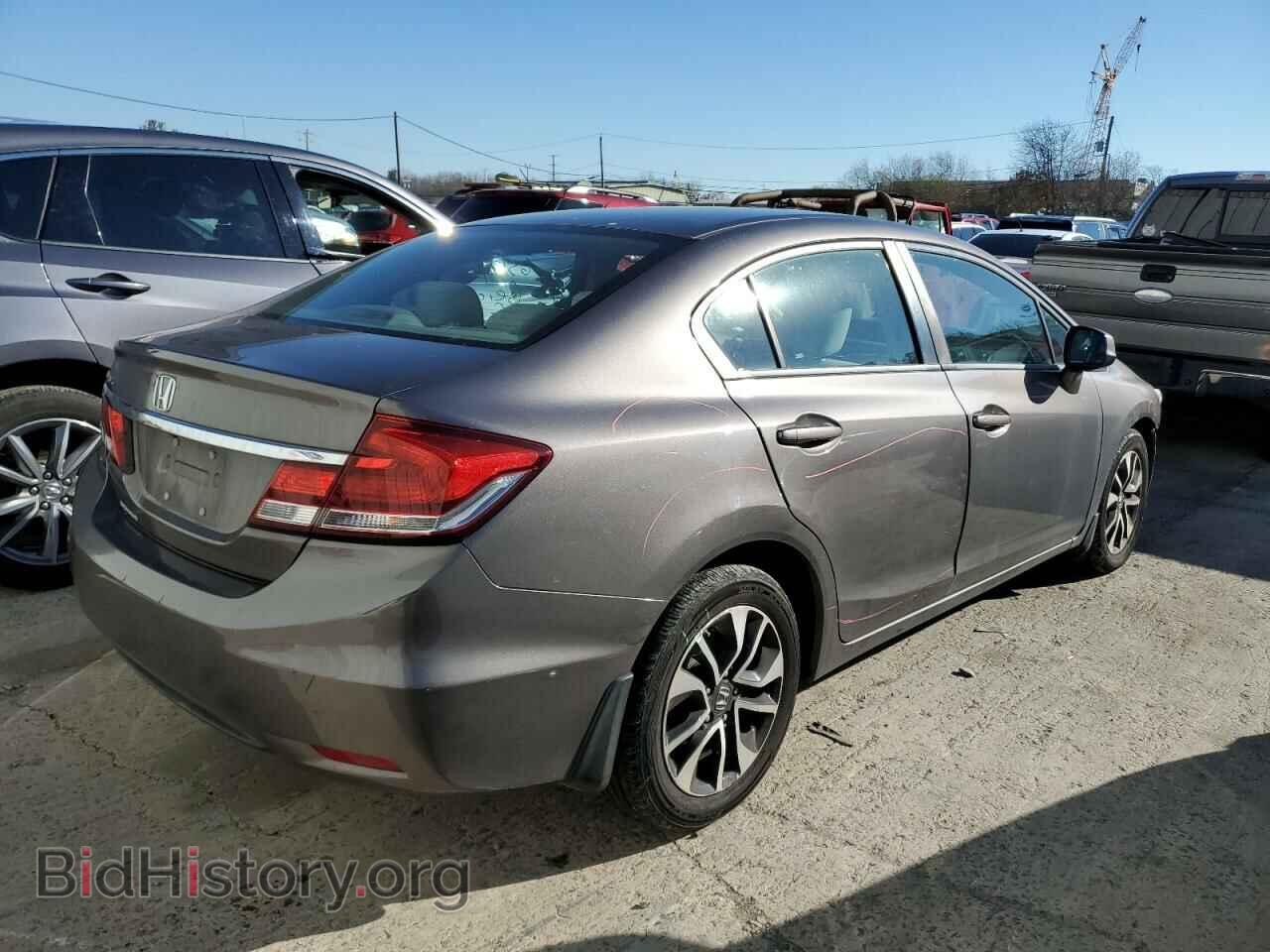 2013 HONDA CIVIC - VIN: 19XFB2F88DE250676 - Фото 3