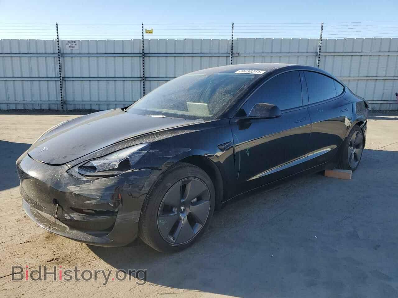 Фотография 5YJ3E1EB5NF299024 - TESLA MODEL 3 2022