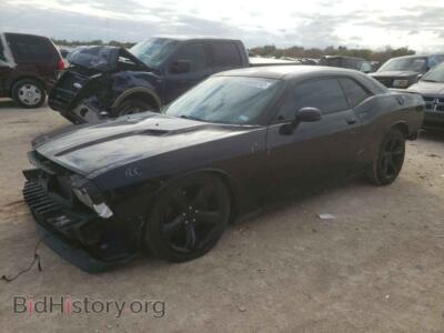 2014 Dodge CHALLENGER, черный — VIN 2C3CDYBT2EH306390, Copart