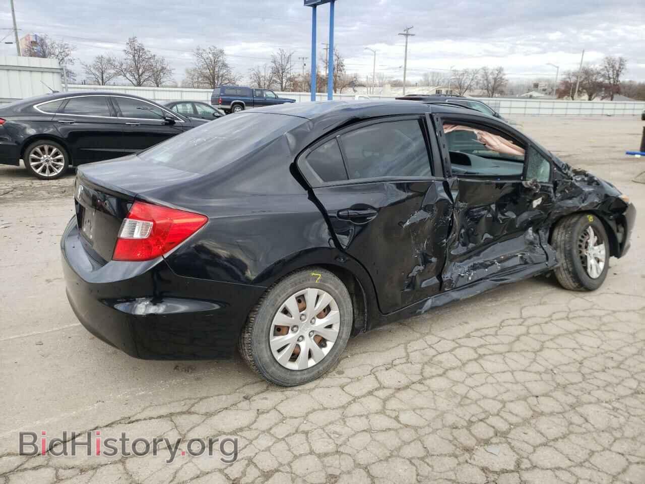2012 HONDA CIVIC - VIN: 19XFB2E51CE064919 - Фото 3