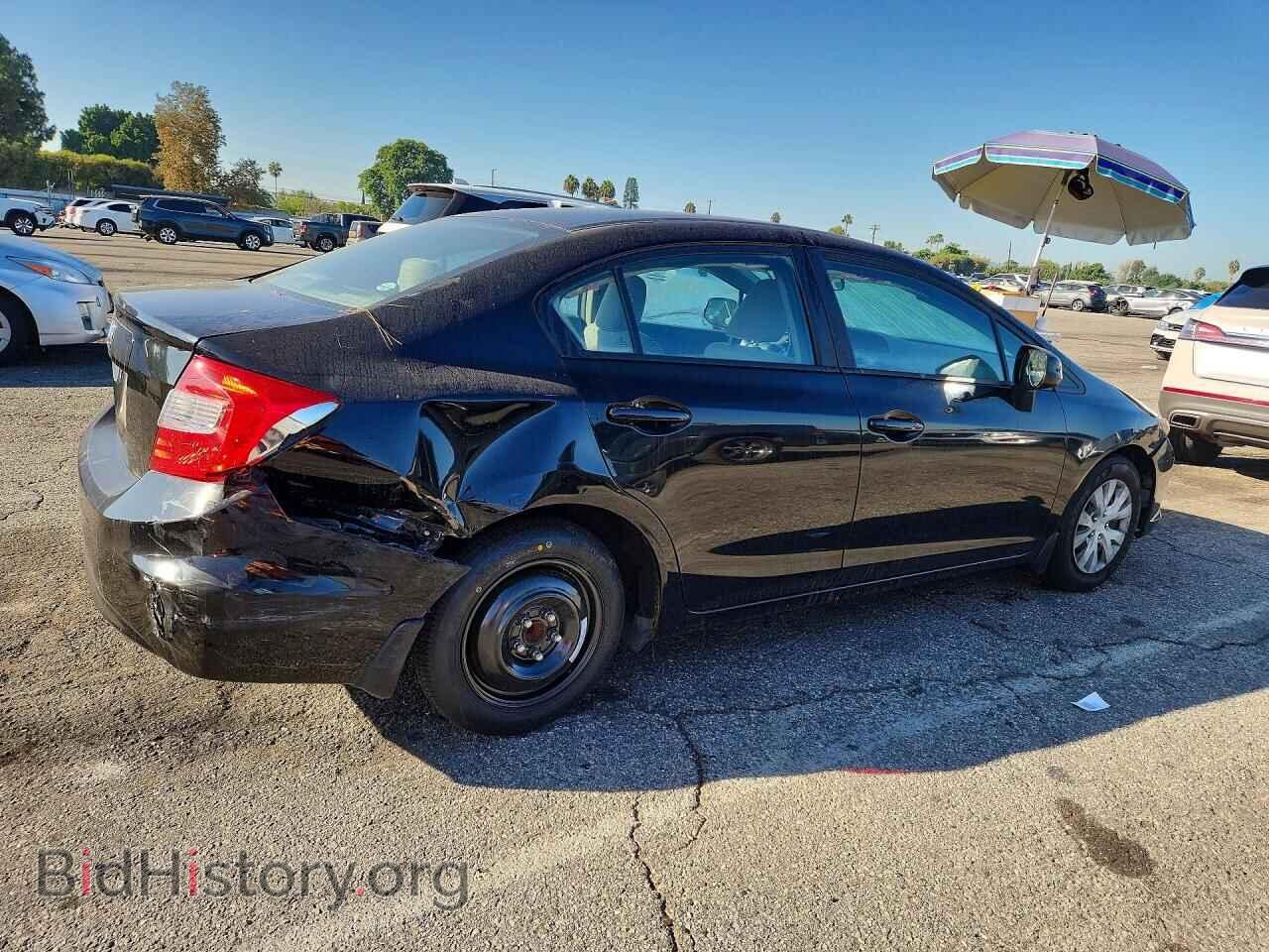 2012 HONDA CIVIC - VIN: 19XFB2F50CE326251 - Фото 3