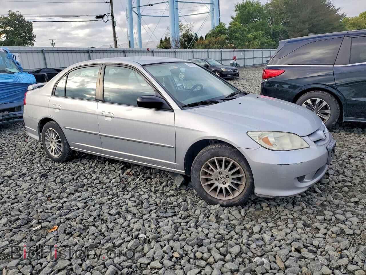 2005 HONDA CIVIC - VIN: 2HGES16525H582003 - Фото 4