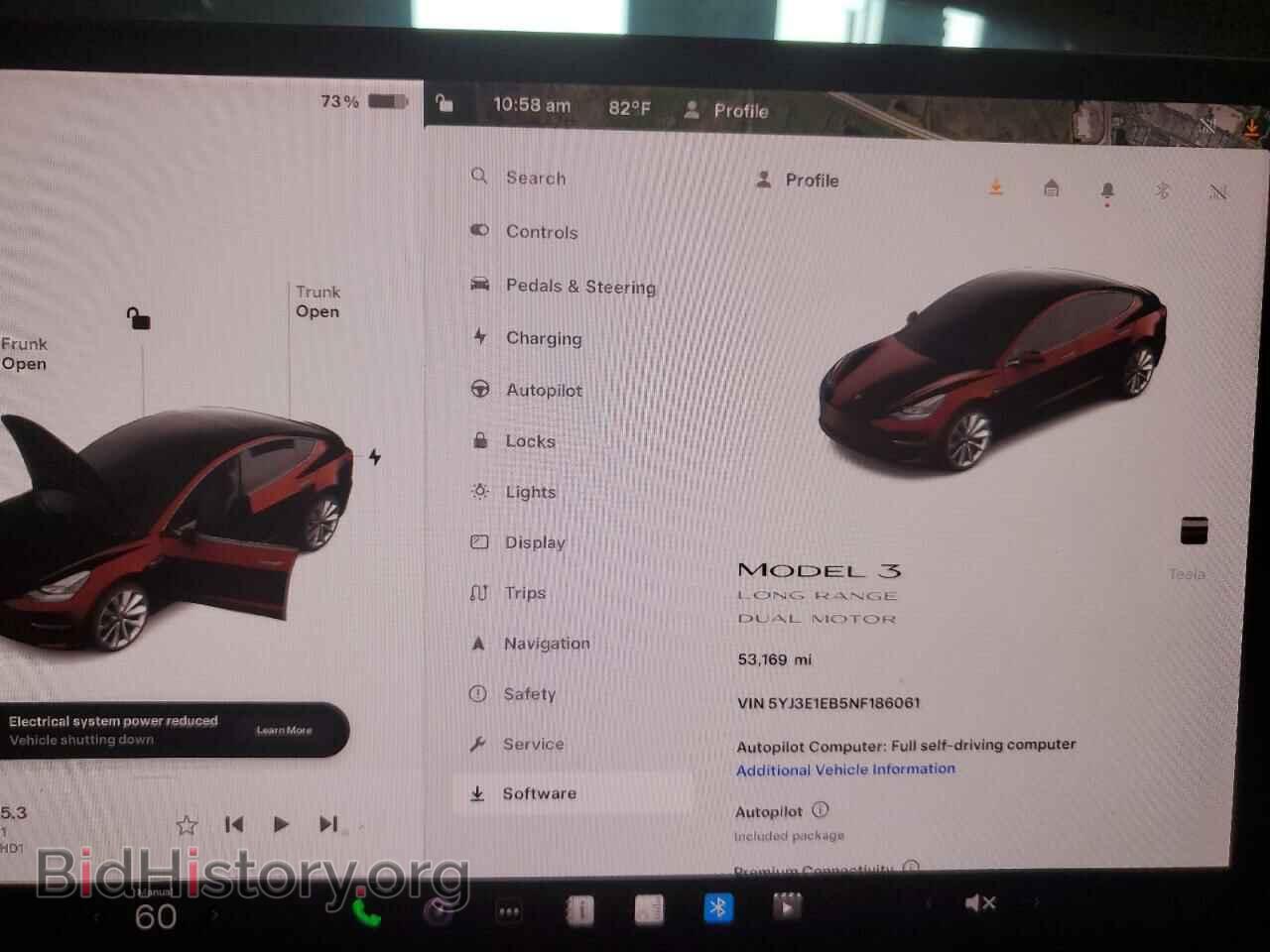 2022 TESLA MODEL 3 - VIN: 5YJ3E1EB5NF186061 - Photo 9
