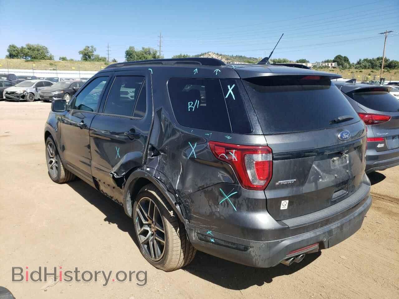 2019 FORD EXPLORER - VIN: 1FM5K8GT4KGA89334 - Фото 2