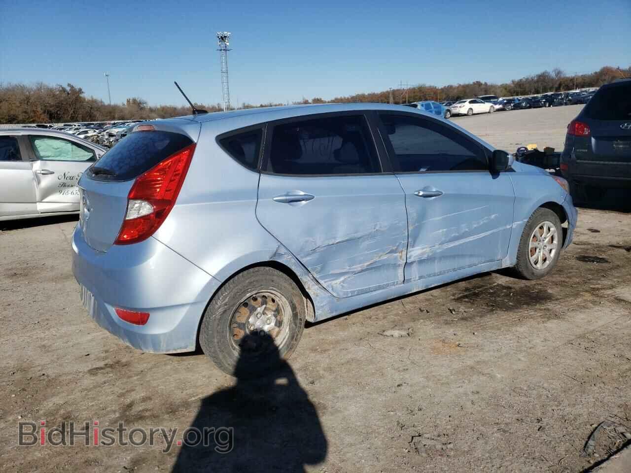 2012 HYUNDAI ACCENT - VIN: KMHCT5AE3CU031800 - Фото 3