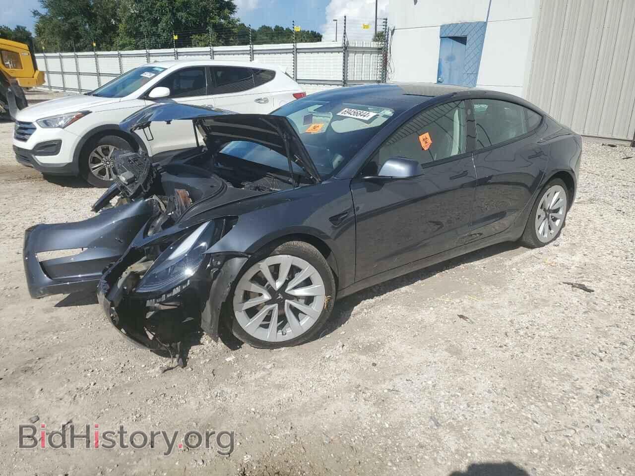 Photo 5YJ3E1EAXNF290665 - TESLA MODEL 3 2022