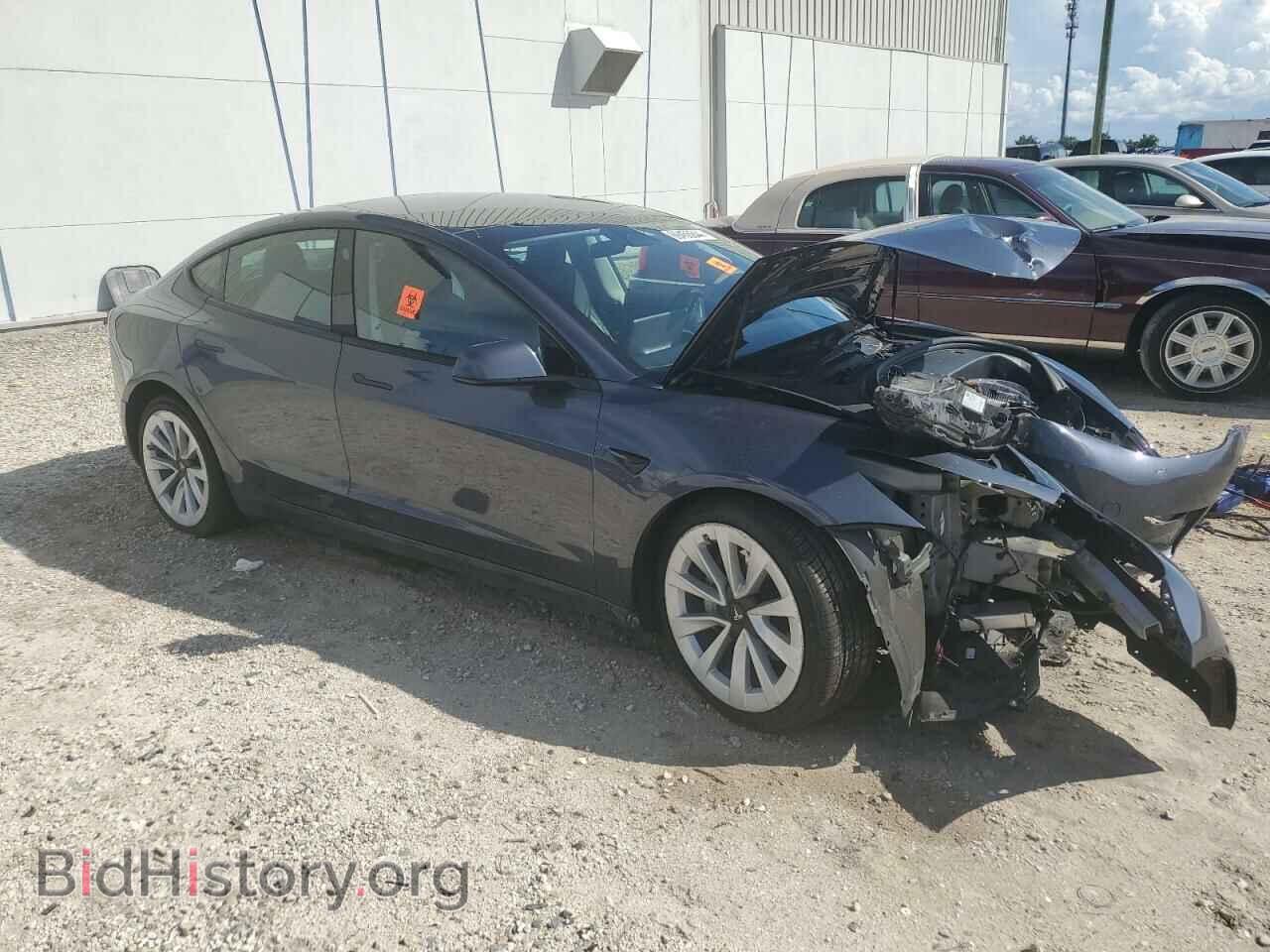 2022 TESLA MODEL 3 - VIN: 5YJ3E1EAXNF290665 - Фото 4