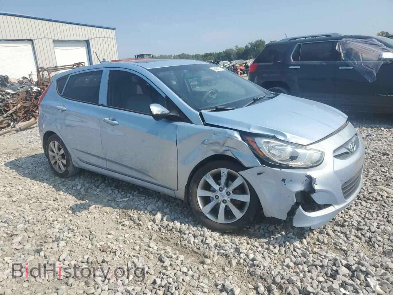 2013 HYUNDAI ACCENT - VIN: KMHCU5AE1DU121672 - Фото 4