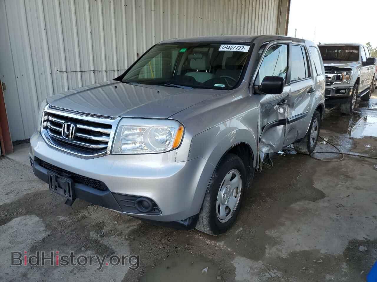Photo 5FNYF4H2XDB084351 - HONDA PILOT 2013