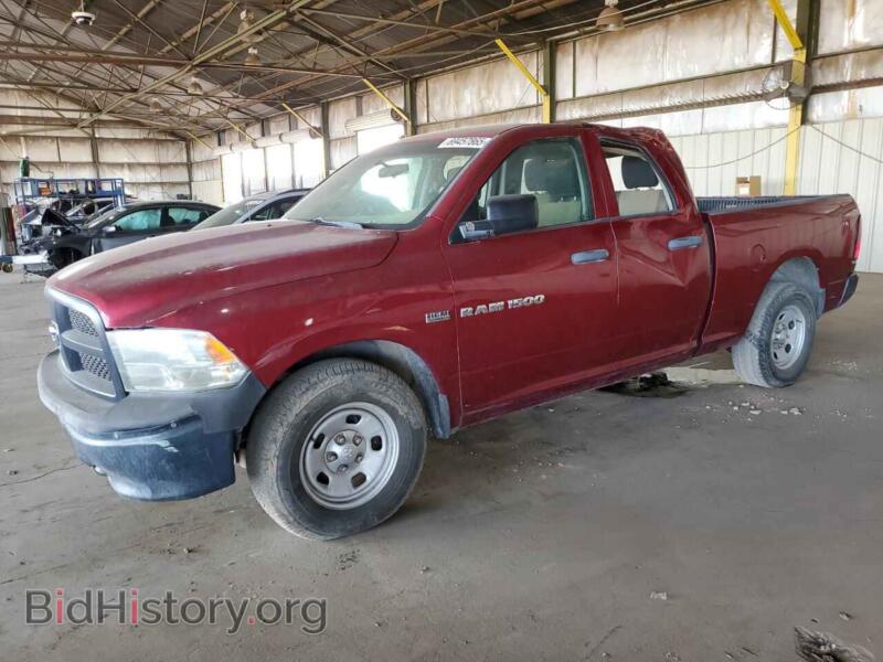 2012 Dodge RAM 1500 ST (VIN 1C6RD6FT7CS330038) — фото 1 из 12, Copart, повреждение: бок