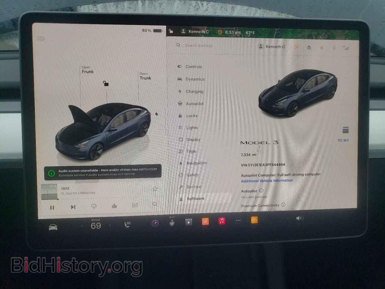 2023 TESLA MODEL 3 - VIN: 5YJ3E1EA3PF644464 - Photo 9
